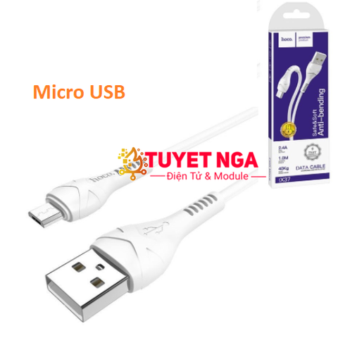 Cáp Sạc Nhanh X37 Micro USB