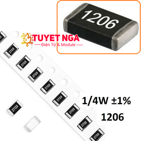 Điện Trở 1 Ohm 1206 1%