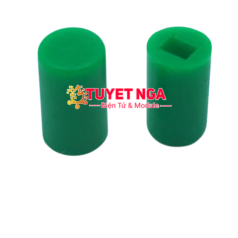 Nắp Nút Nhấn Xanh 10mm