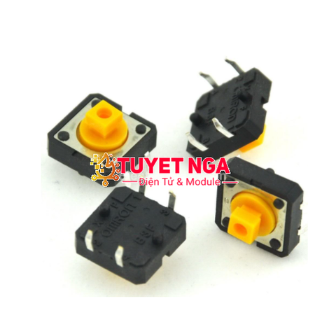 Omron Nút Nhấn 4 Chân 12x12x7.3mm