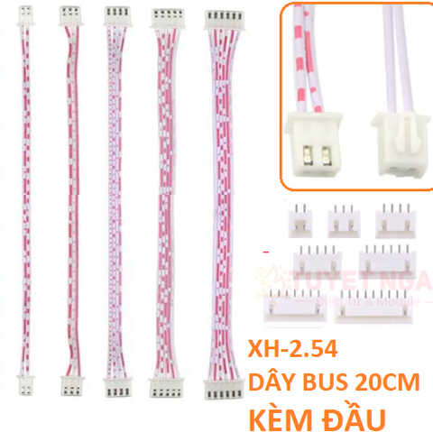 XH2.54 Dây Bus 16 Pin Dài 40cm