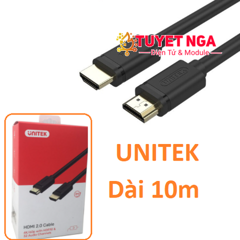 UNITEK Dây Cáp HDMI 10M Y-C142M