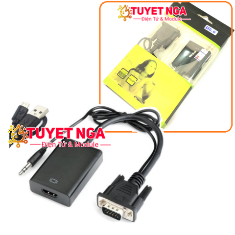 Cáp Chuyển Đổi VGA Sang HDMI