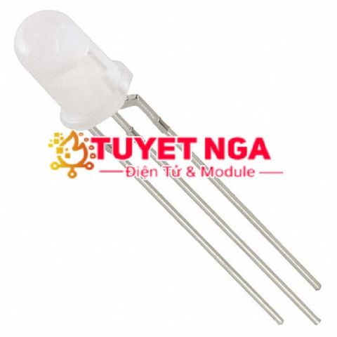 Led Đục 2 Màu 3 Chân 5mm Anode Chung