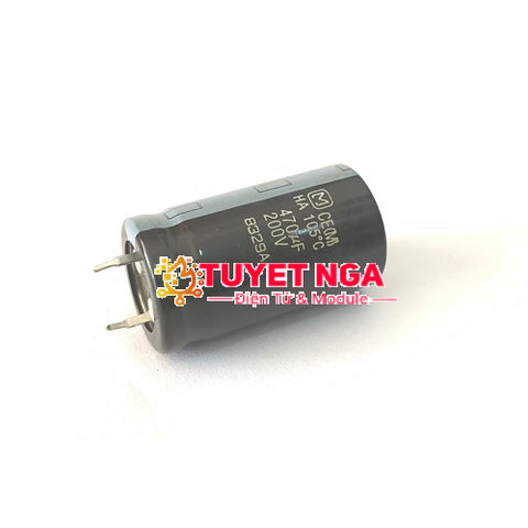 Tụ Hóa 470uF 200V