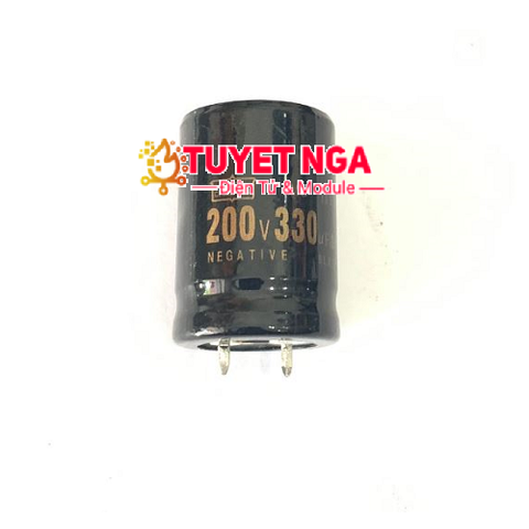 Tụ Hóa 330uF 200V