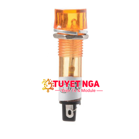 Đèn Báo Vàng 7mm 12V