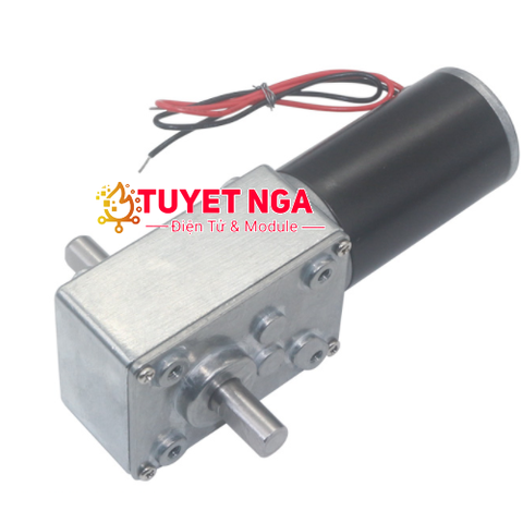 5840-31ZY Động Cơ Giảm Tốc Trục Kép 40rpm Bánh Răng Nam Châm Vĩnh Cửu