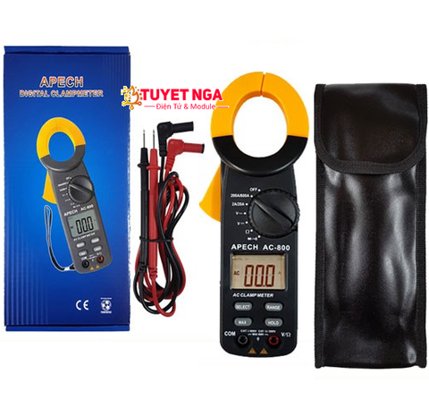 APECH AC-800 Đồng Hồ Ampe Kẹp