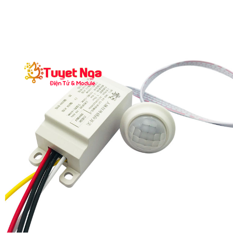 Bộ Cảm Biến Chuyển Động Hồng Ngoại và Công Tắc Đèn 220V