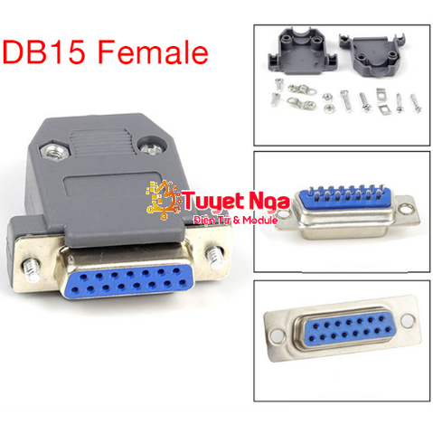 Cổng DB15 Cái 15 Pin