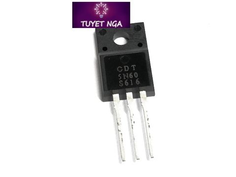 Mosfet 5N60 5A 600V TO-220