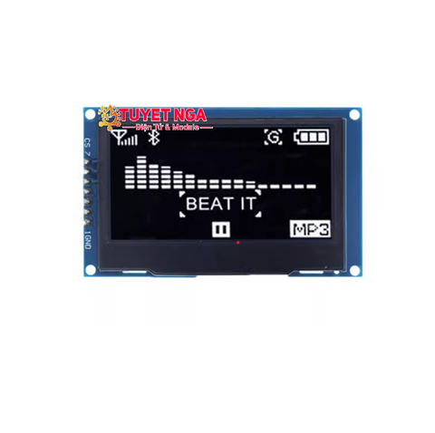 Màn Hình Oled 2.42 Inch SSD1309 Giao Tiếp SPI I2C