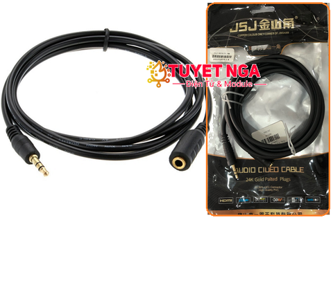 Dây Cáp Audio Nối Dài 3.5mm Dài 1.8m