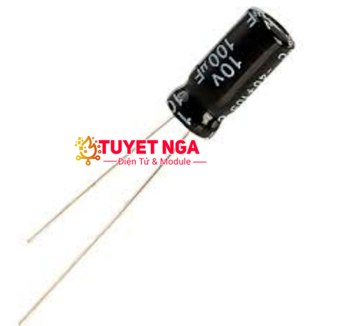 Tụ Hóa 100uF 10V