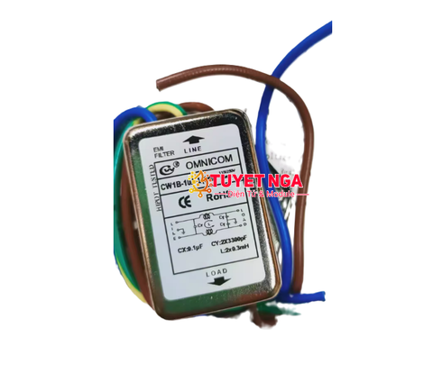 CW1B-1A Bộ Lọc Nguồn Pha Đơn 1A 115/250V