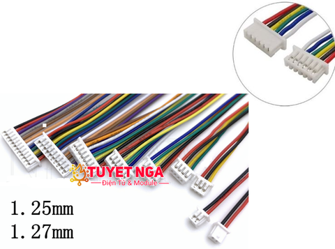 XH1.25mm Dây Bus 4 Pin Dài 20cm (2 đầu)