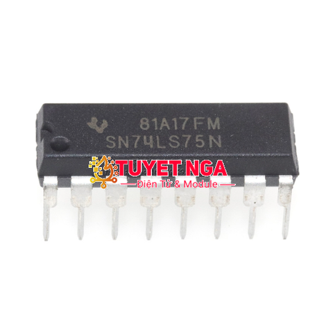 IC 7475 Quad 4-Bit Bistable Latches SN74LS75