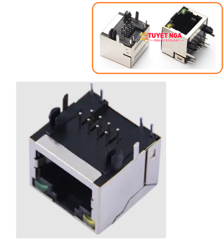 Đầu RJ45 Có Đèn Led 8 Chân