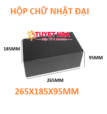 Hộp Chữ Nhật Đại 265x185x95mm