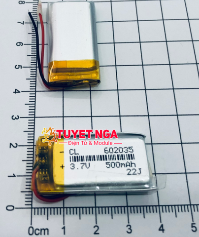 Pin Lipo 500mAh (size nhỏ)