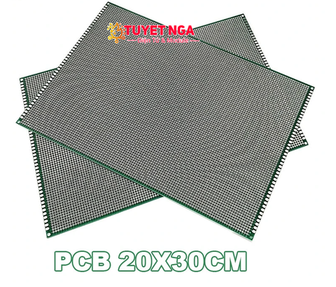 PCB Phủ Xanh 1 Mặt 20x30cm