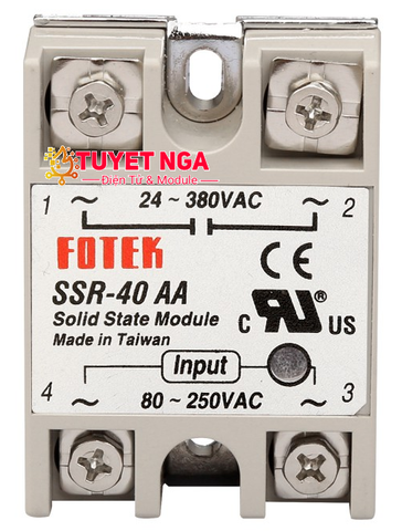 Relay Bán Dẫn Fotek SSR-40AA