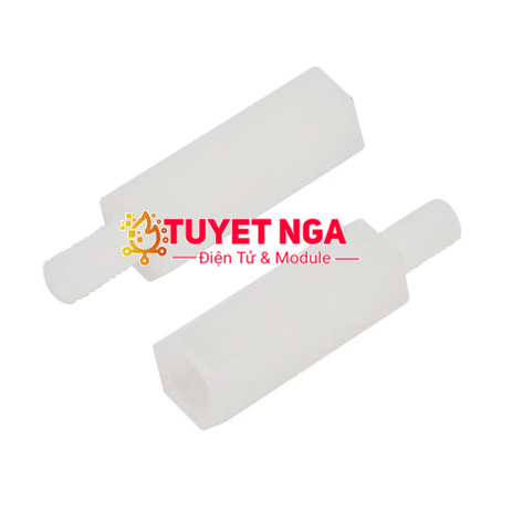 Trụ Nhựa Đực Cái 18mm