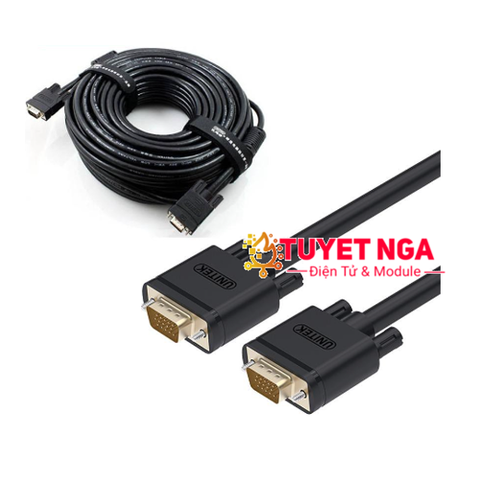 UNITEK Dây Cáp VGA 1.5M HD15(3C+6)