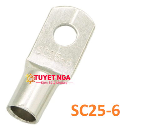 SC25-6 Đầu Cos Trần 25-6 Vít M6