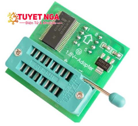 Đế Nạp 1.8V SPI Flash SOP8 DIP8 MX25 W25