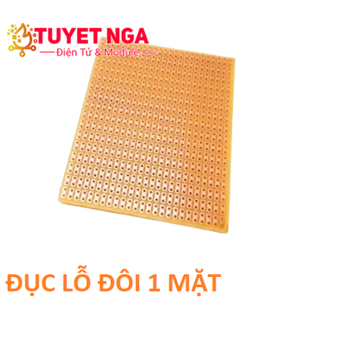 PCB Hàn Đuc Lỗ Đôi 8x6.5m (1 mặt)