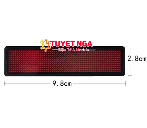 S1155 Bảng Tên Led (size 98x28mm)