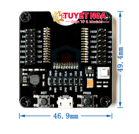 Đế Nạp ESP32 ESP-WROOM-32