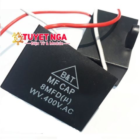 Tụ Quạt 8UF /400V