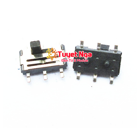 MSS-22CO2 Công Tắc Trượt 6 Chân SMD 2 Vị Trí