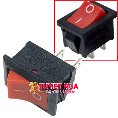 KCD1-101 Công Tắc ON-OFF 6A 2 Chân