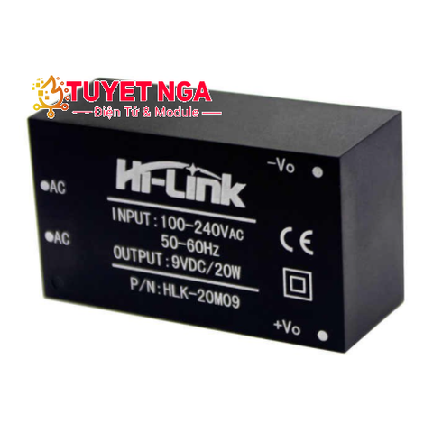 HLK-20M09 Nguồn AC-DC Hi-Link 9V 20W