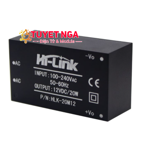 HLK-20M12 Nguồn AC-DC Hi-Link 12V 20W