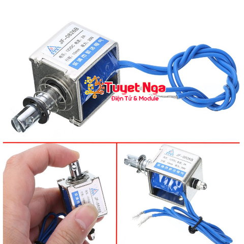 Khóa Chốt Điện 12V JF-0826B