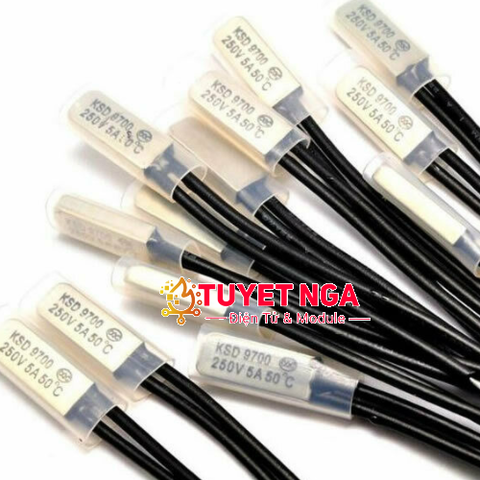 KSD9700 Cầu Chì Nhiệt 65 Độ 5A 250V (thường mở)