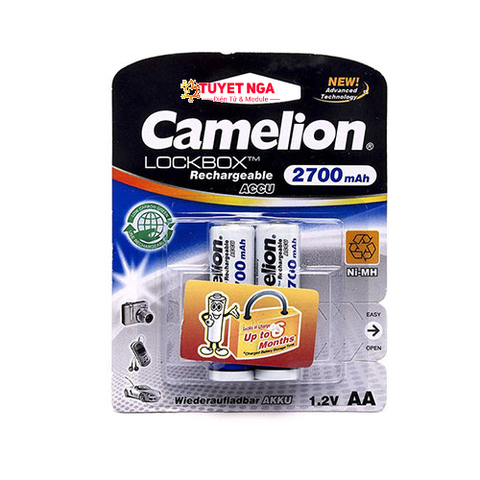 Pin Sạc AA Camelion 2700mAh