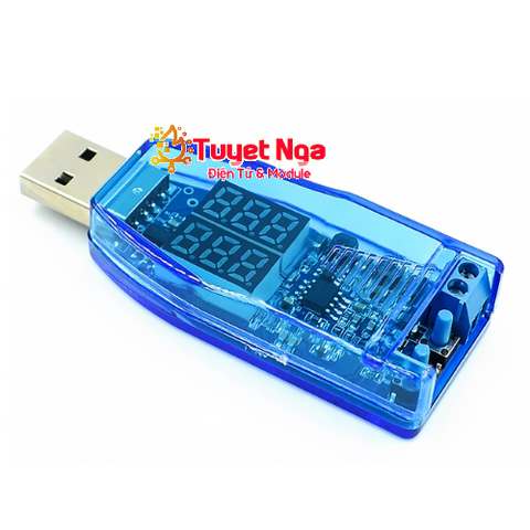 Mạch Tăng Áp USB CNC Hiển Thị Dòng Áp 3W