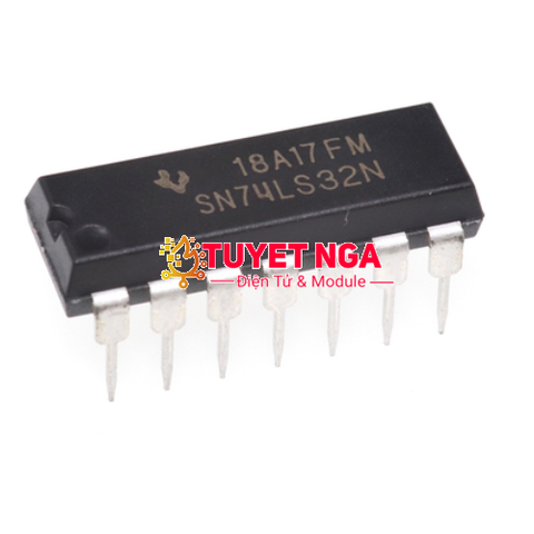 IC 7432 Quad 2-Input OR Gates SN74LS32