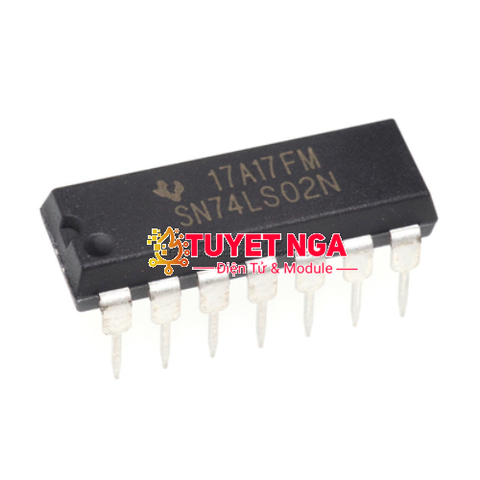 IC 7402 Quad 2-Input NOR Gates SN74LS02