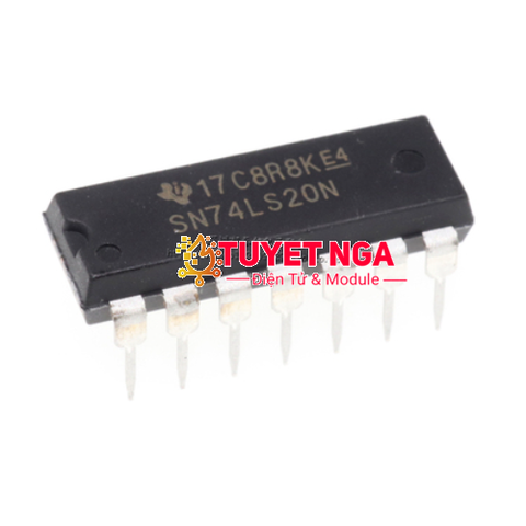 IC 7420 Dual 4-Input NAND Gates SN74LS20