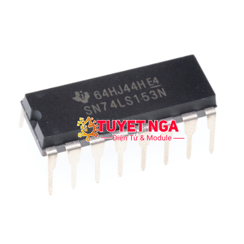 IC 74153 Dual 4-In Multiplexer SN74LS153