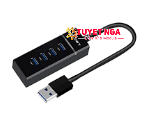 GLOWY Hub Chia 4 Cổng USB 3.0