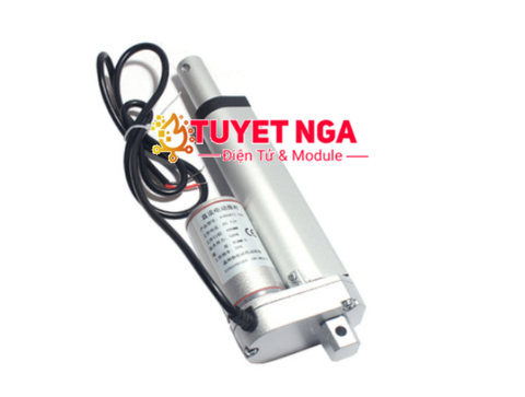 Xi Lanh Điện 12V 150mm 10mm/s 900N