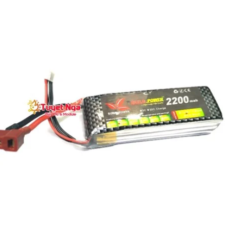 Pin Lipo Build Power 3S 2200mAh 40C 11.1V